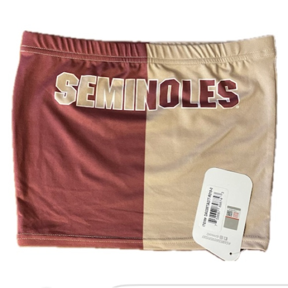 Florida State Seminoles Two Tone Tube Top (M)